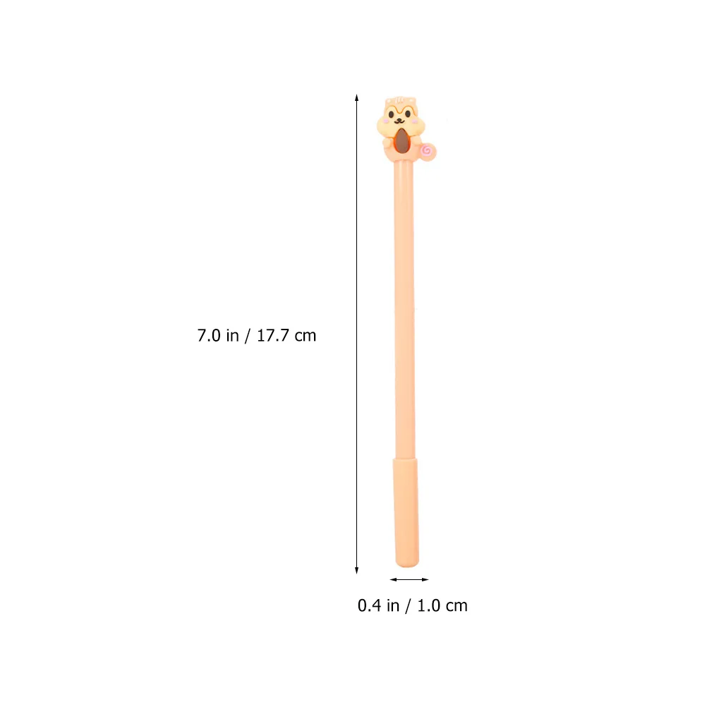 

10Pcs Adorable Squirrel Gel Pens Creative Writing Pens Students School Office Marker Stationery Student Adorable Gel Pen