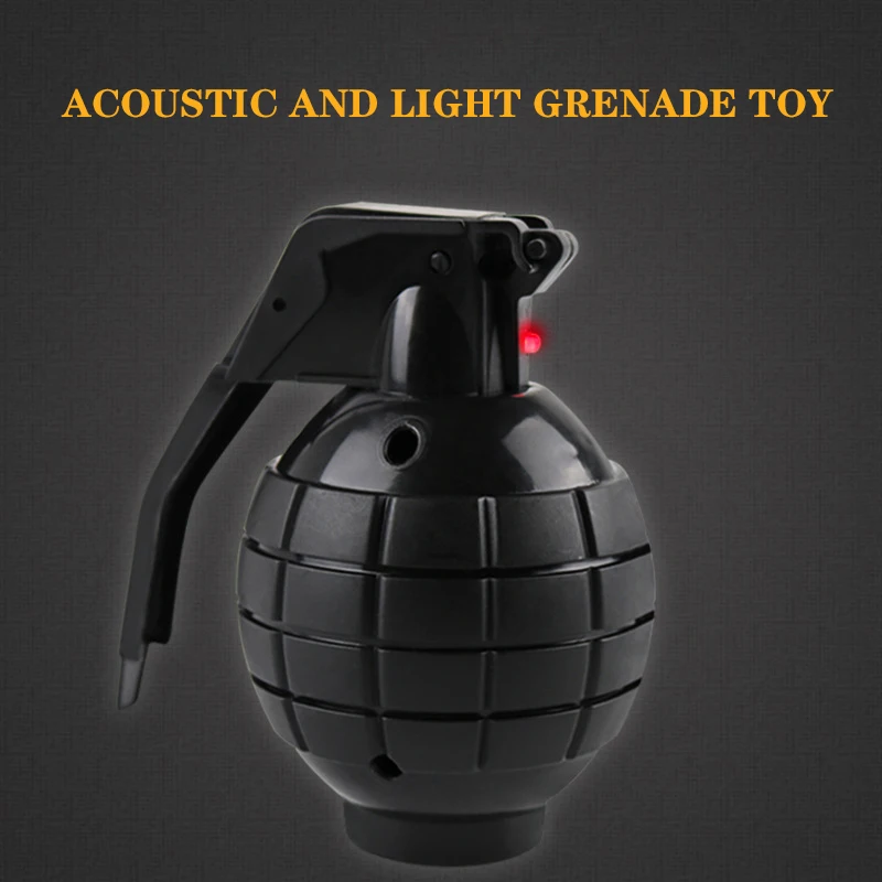 Surprise and thrill Large Sound Light Simulation Plastic COS Props Children Play House Toys