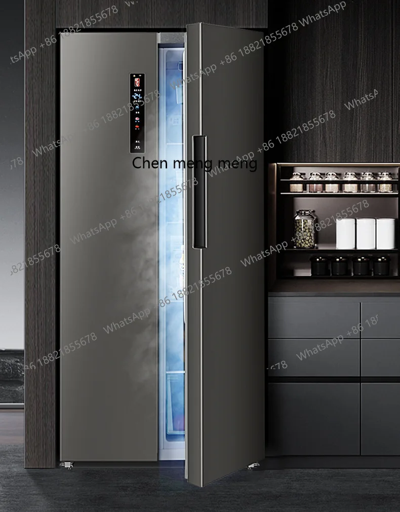 Large ultra-thin embedded, large capacity, open door air-cooled and frost-free household refrigerator