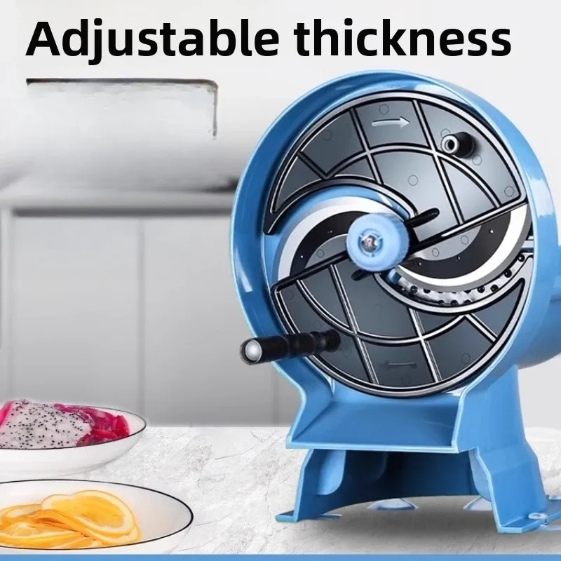 

Commercial small hand slicer for cutting potato chips and fruit