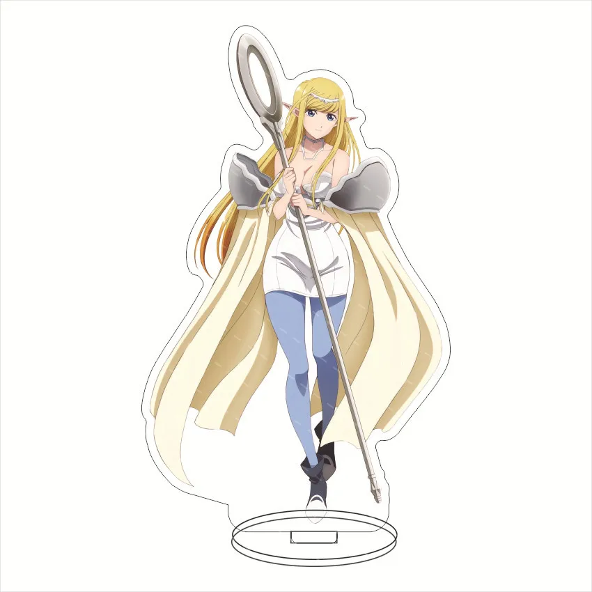 Anime Is It Wrong To Try To Pick Up Girls In A Dungeon Figures Hestia Acrylic Stands Aiz Wallenstein Character Model Keychain
