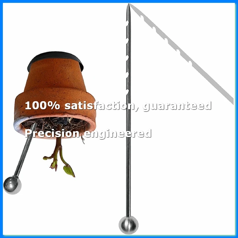 10-14Inch Monitor Soil Sampler and Moisture Meter for Lawn Plant Garden Farm Soil Sampling-FS