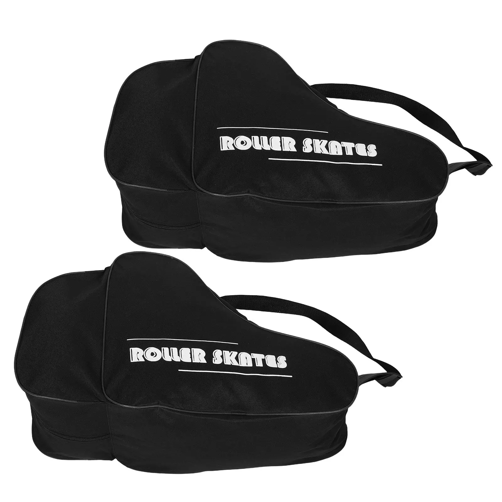 

2Pcs Inline Skate Bag Heavy Duty Thickened Design Skating Bag for Ice Skates Roller Skates Gear Organizer Breathable Carry Tote