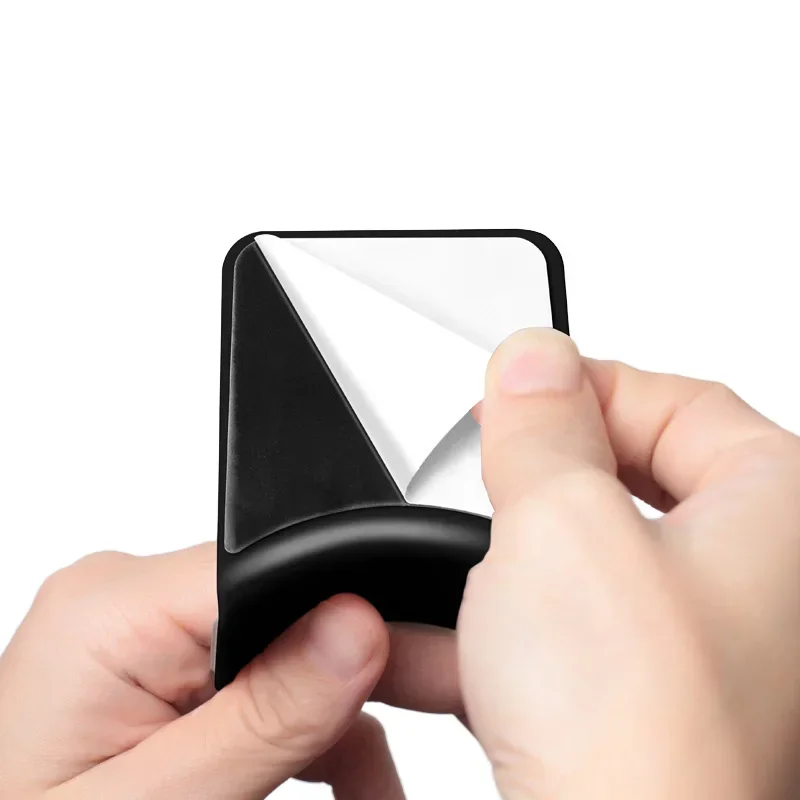 Headphones Stand Wall Mount Hanger Under Desk Headset Rack Holder Support Without Punching Headset Display Stand Bracket