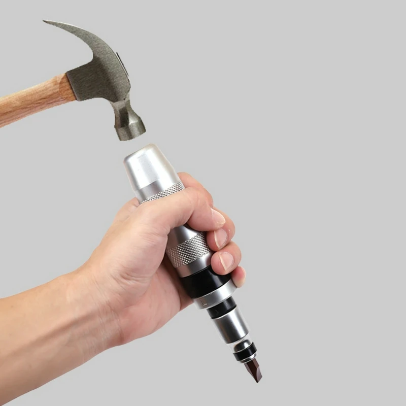 

Набор из 12 предметов: ударные отвертки из хромованадиевой стали, экстракторы для сломанных винтов, ручной инструмент