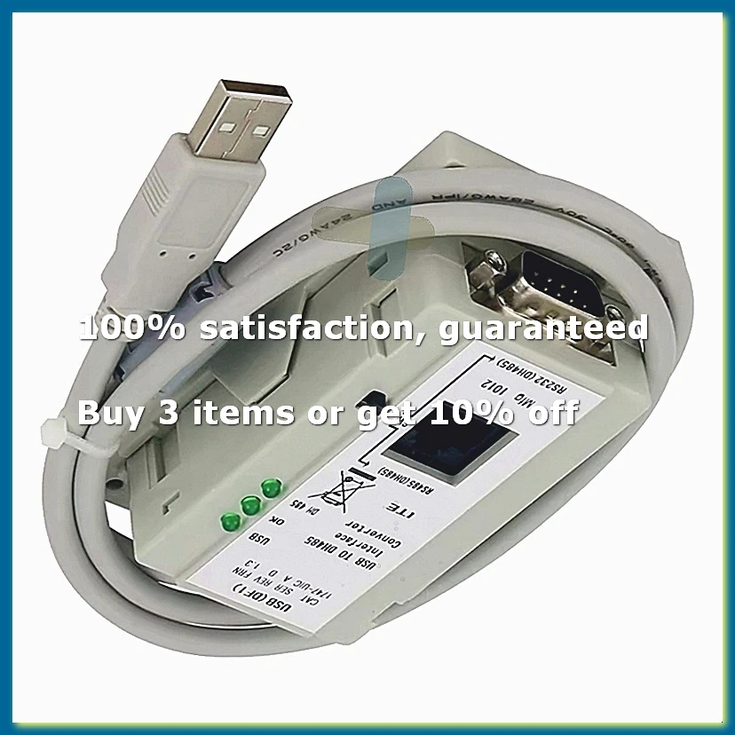 ●New 1747-UIC USB to DH485 Interface Converter -232 and -485 Ports,3 LED Indicators-ABFB