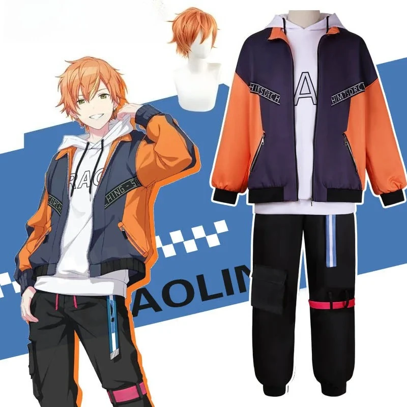3RD Shinonome Akito Kostüm Uniform Anime vbs Bunte Bühne Cosplay Perücke Jahrestag Vivid BAD SQUAD Outfits für Männer