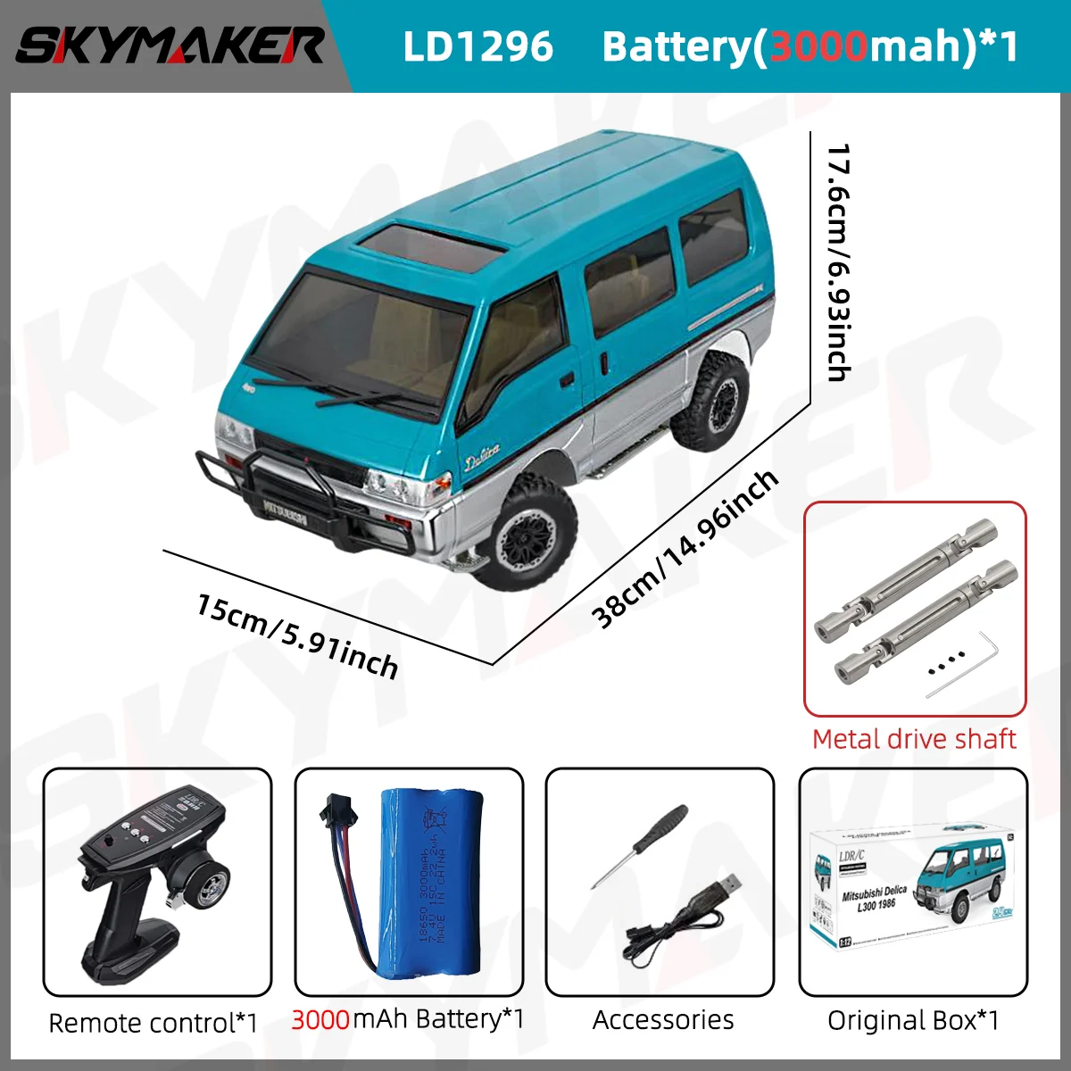 Nieuwe Hot LDRC LD1296 1/12 schaal RC auto RC 4x4 wegtruck 2-versnellingsbak metalen versnellingsbak ESC 2.4G LED licht speelgoed voor jongens cadeau