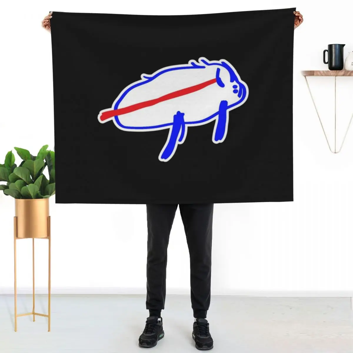 Josh Allen Drawing Classic . Throw Blanket Decorative Throw Camping Thermal Beach Plaid Blankets For Sofas Blankets