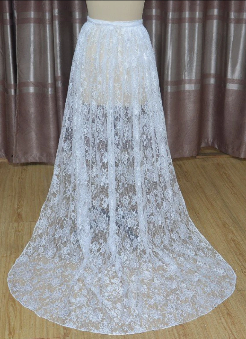 Wedding dress train, Detachable train for wedding dress, Lace train for bridal gown, Bridal overskirt lace, Detachable skirt