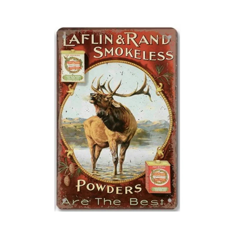 Adventure Ranger Metal Tin Signs Retro Wall Decor Hunting Shop Tool House Hunting Poster 8 X 12 Inch