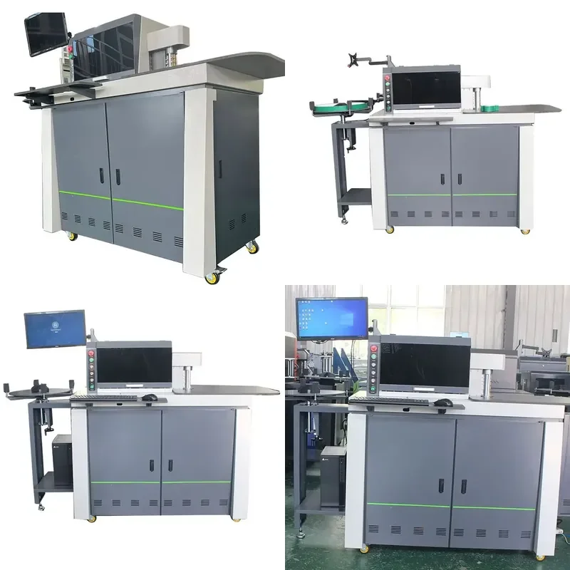 8KW Automatic Stainless Steel Advertising Letter Aluminum Bending Machine New Maximum Power Aluminum Channel Letter Bending