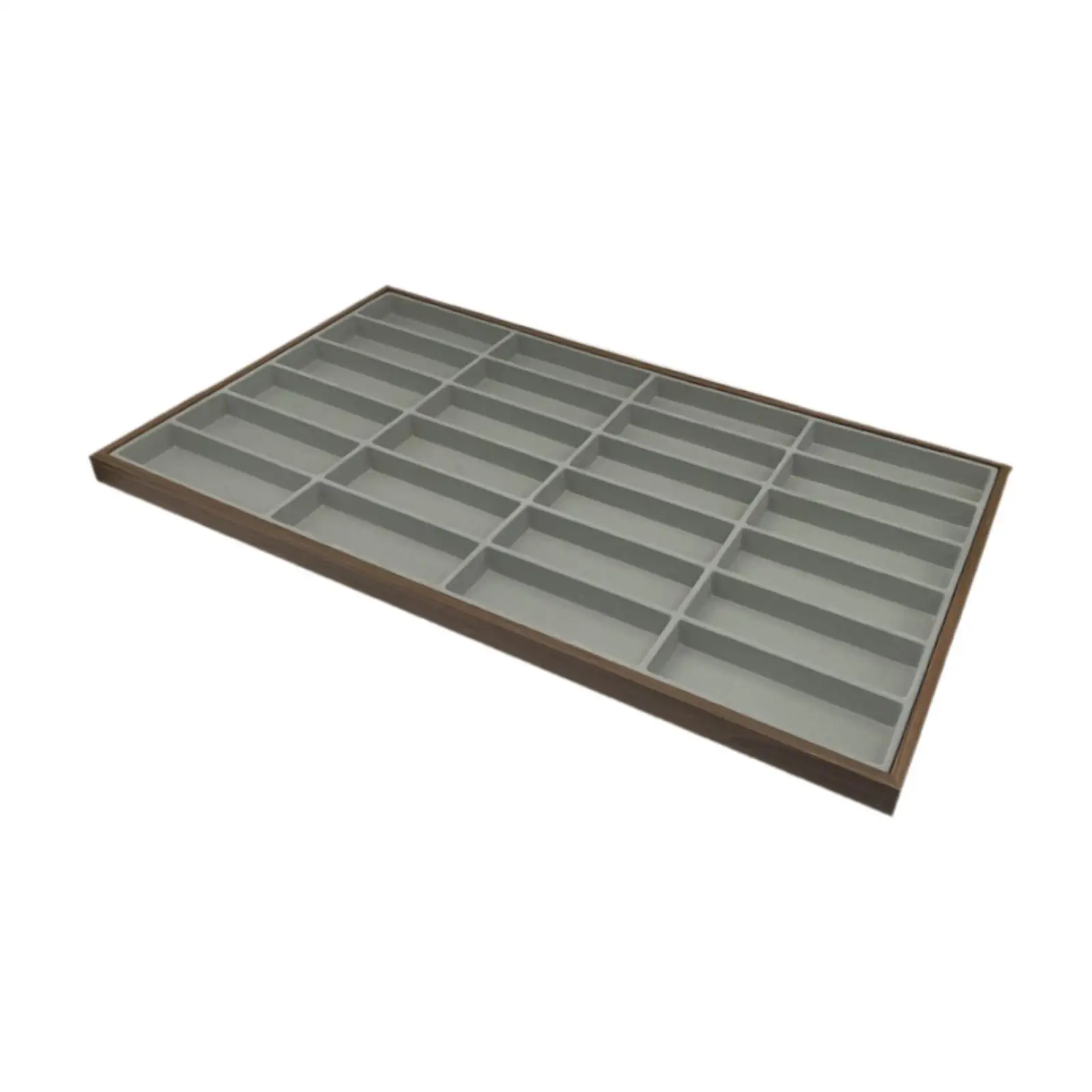 علبة عرض النظارات صندوق منظم النظارات المحمول القابل للتكديس للنظارات الشمسية وقلادة الخرز للاستخدام المنزلي الشخصي #2