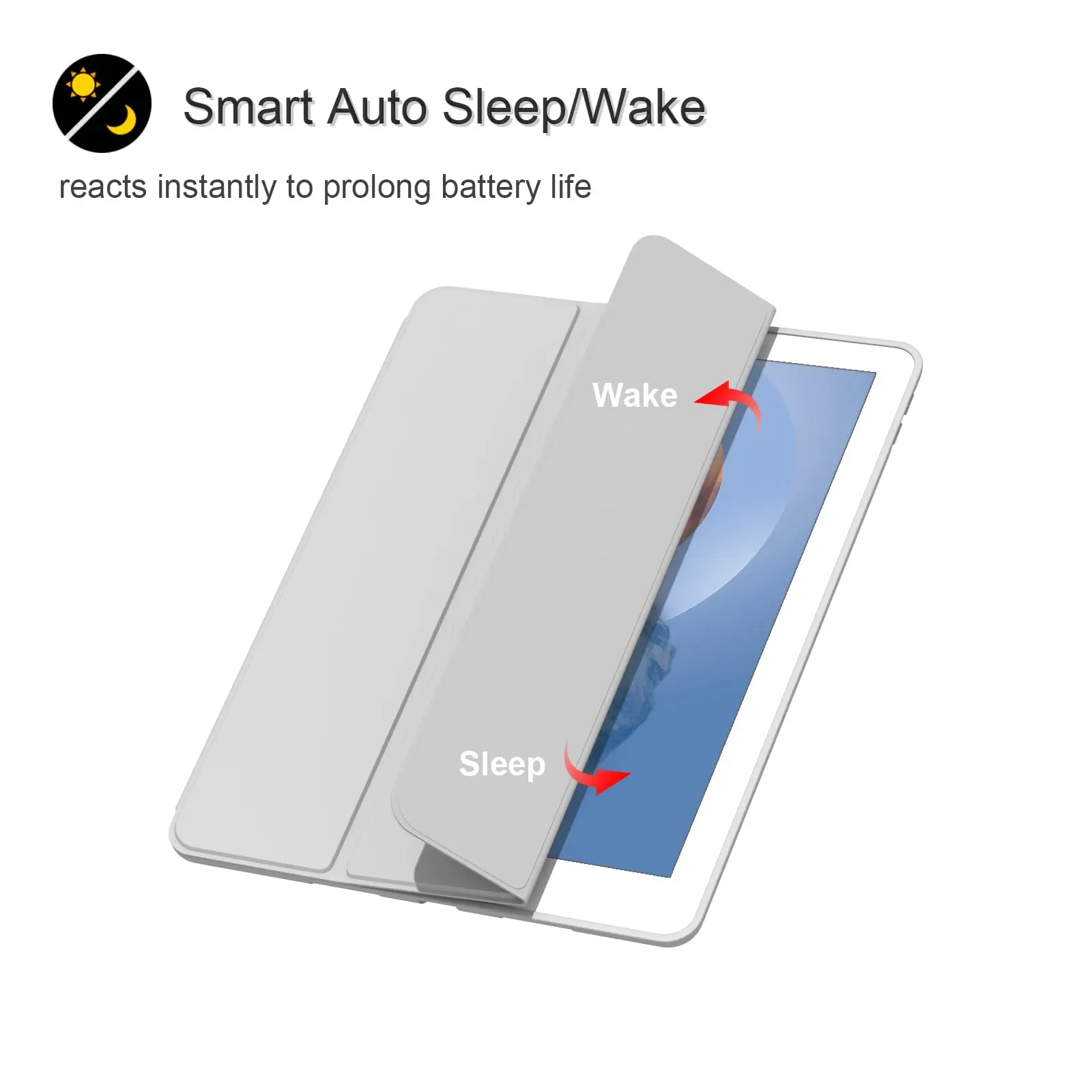 For Xiaomi POCO Pad C1 9.7'' Redmi Pad 2 9.7 inch Case 2026 Flip TPU Soft Back Cover Trifold Stand Smart Case Auto Sleep Wake up