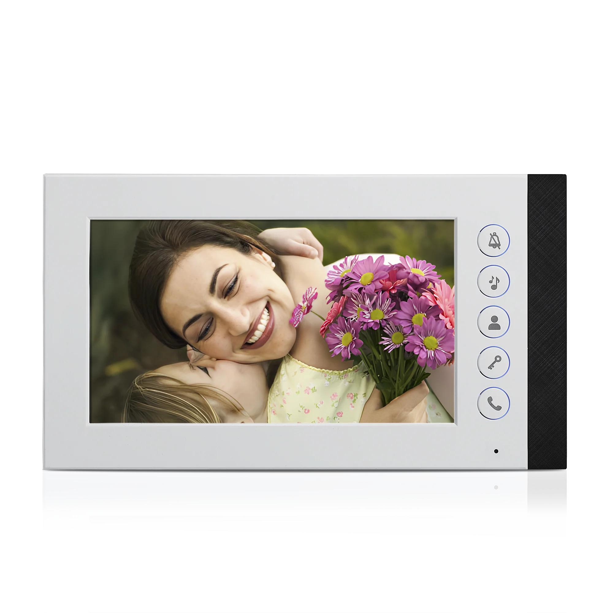 SmartYIBA 7 Inch Building Video Door Phone 2-12 Call Buttons Camera RFID Unlock Video Intercom System Doorbell Kits