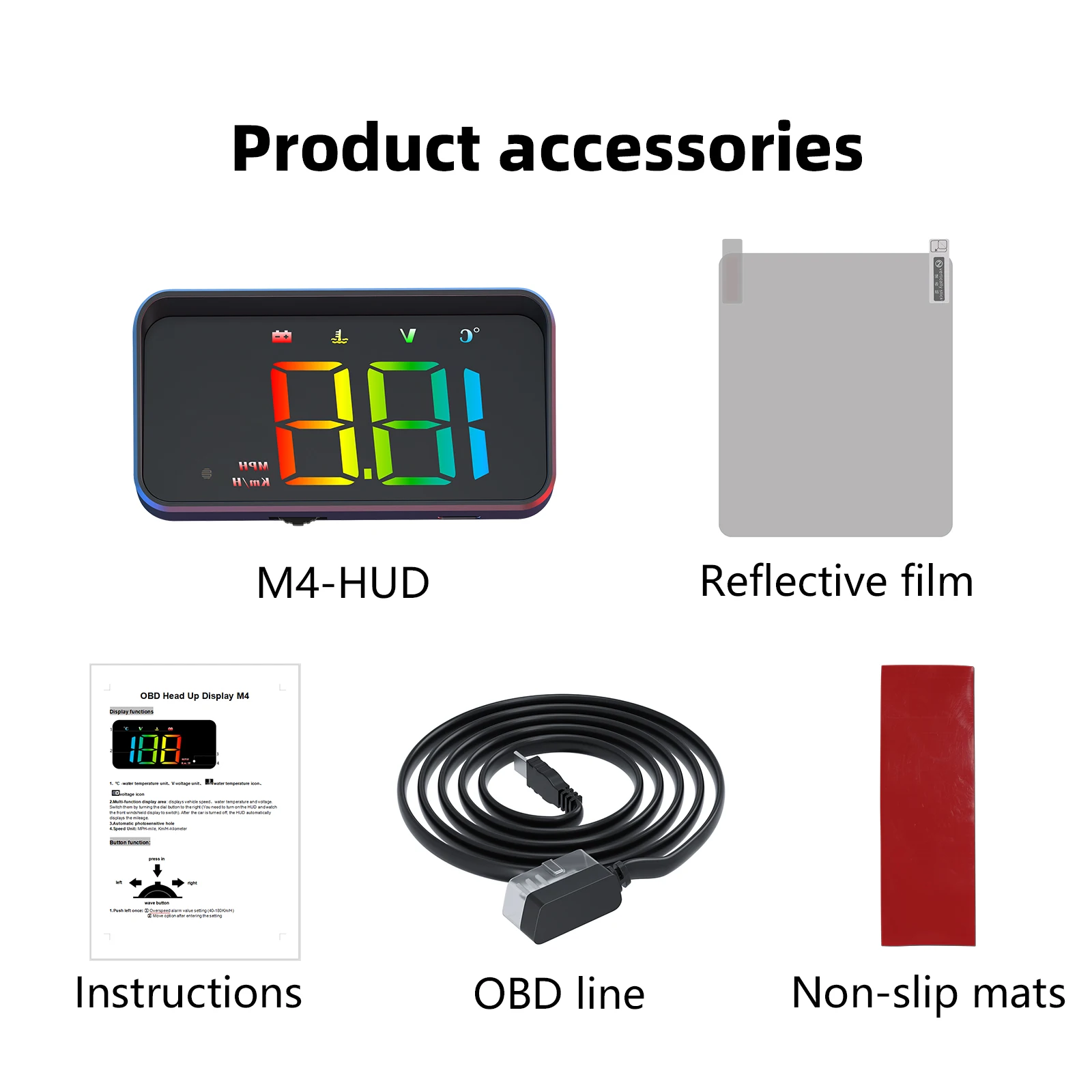 M4 Hud Obd2 Display… - image