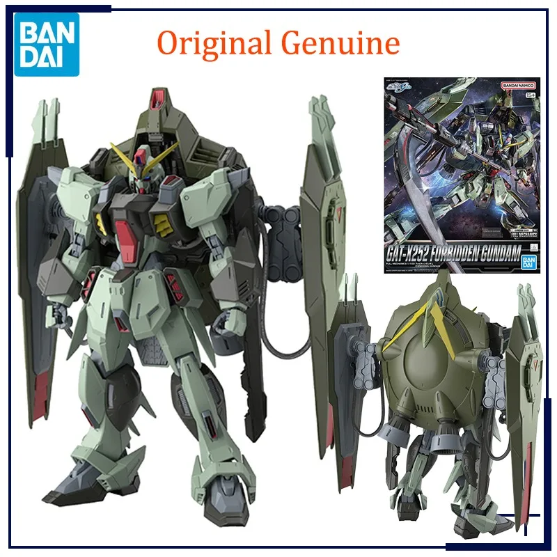 

Original Genuine Bandai Anime Forbidden Gundam 1/100 FM Assembly Model Toys Action Figure Gifts Collectible Ornaments Boys Kids