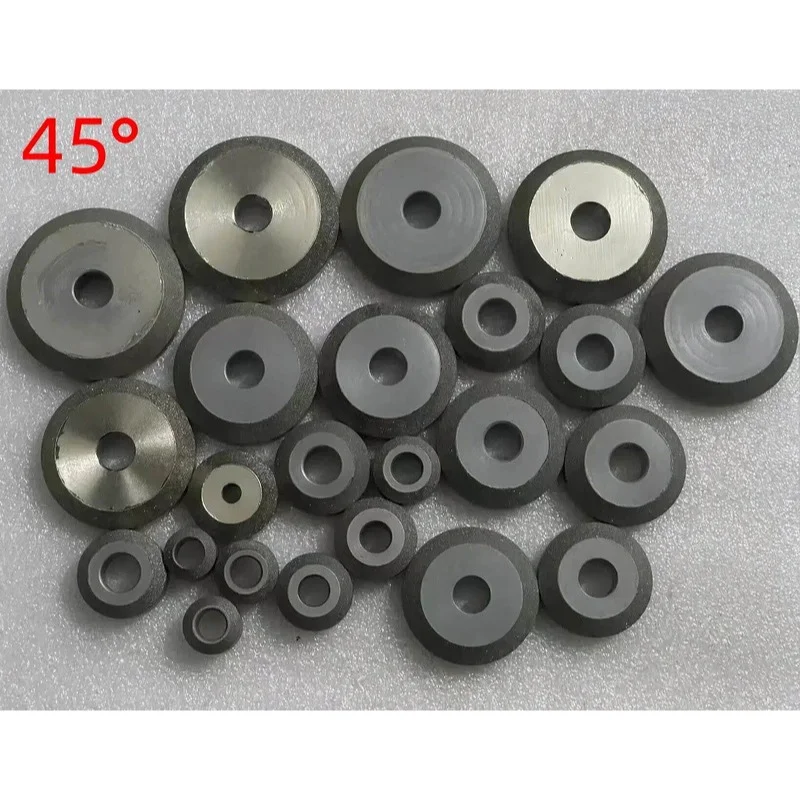 Image of 45-Grad-Hartmetall-Ventilsitzschneider, Schleifscheibe, Werkzeughalter, 4,5 mm–8 mm, für Auto, Motorrad, Motor, Ventilsitz, Reparatur, Reibahlenkopf