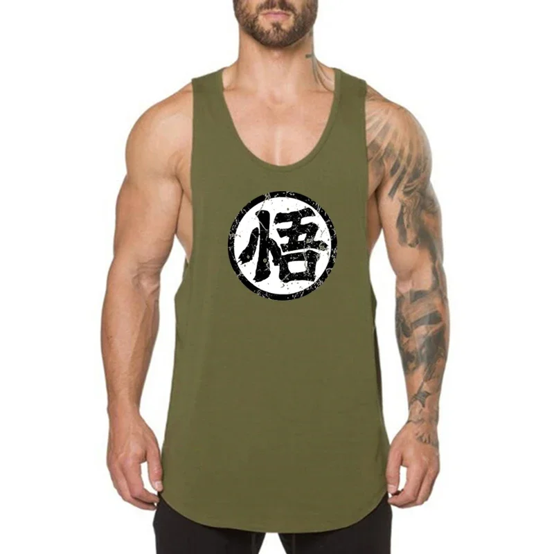 New Mens Clothing Muscle Fitness Casual Singlets Gym Workout Korean Sleeveless Tank Top Fashion Running Undershirt