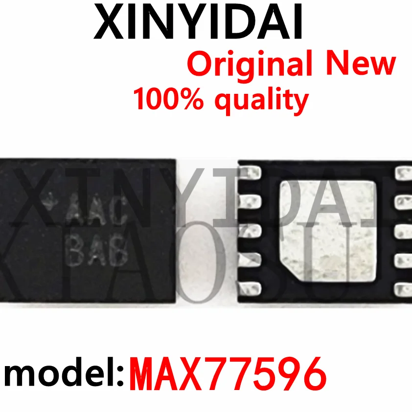 

(2pcs)AAC MAX77596ETBC MAX77596 QFN-10