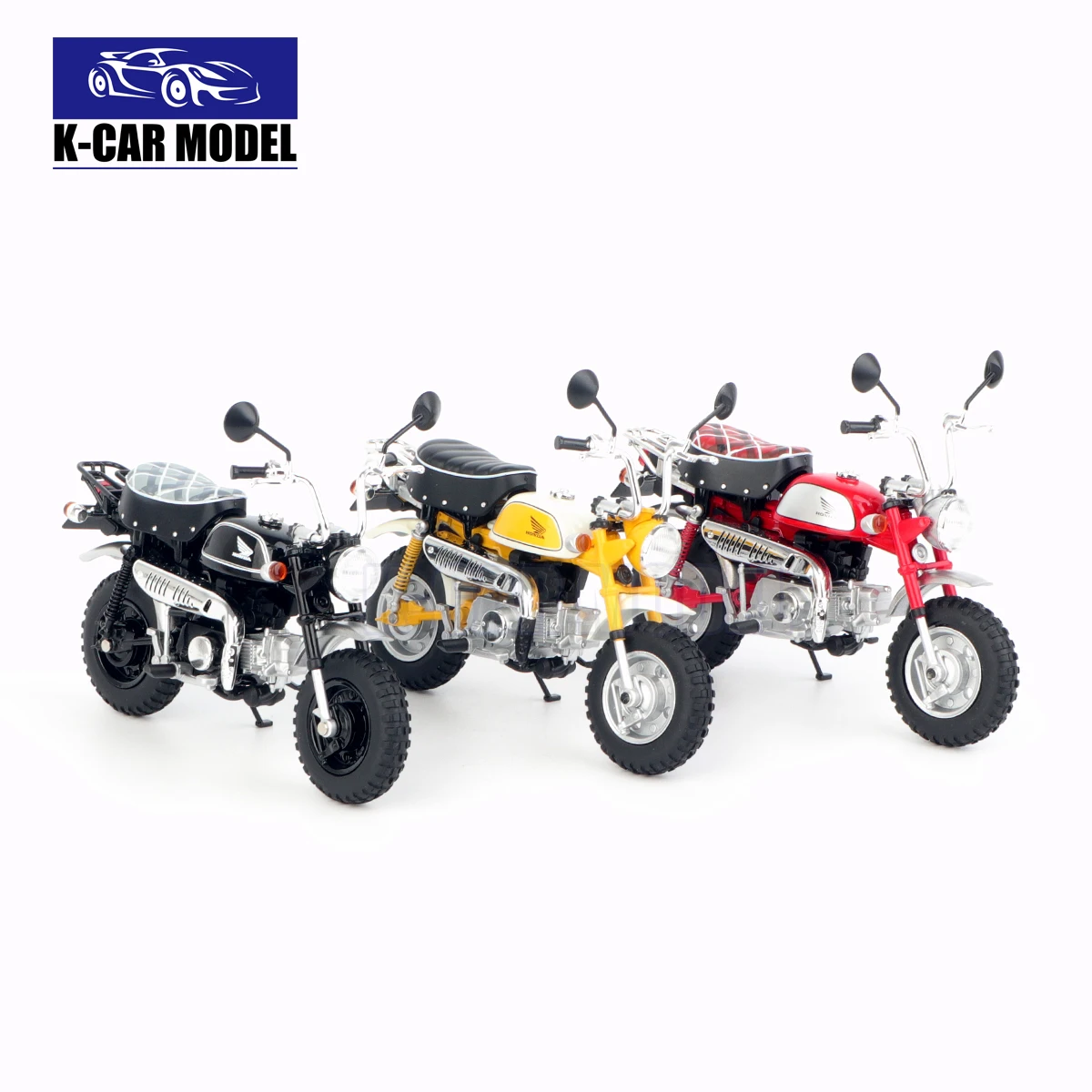 AOSHIMA 1/12 Motorcycle Monkey 2009 Diecast Car Model