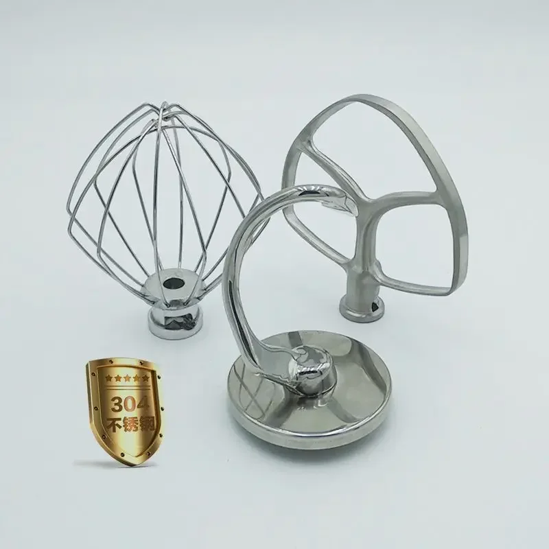 

Машина шеф-повара, универсальные аксессуары из нержавеющей стали, клетка для взбивания яиц и крючок для лапши, лопатка для перемешивания