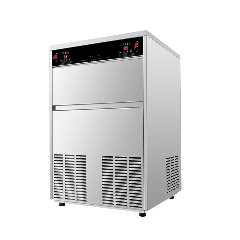 

Ice machine commercial automatic milk tea shop bar KTV bartending bullet ice making machine blue light sterilization ice cube m