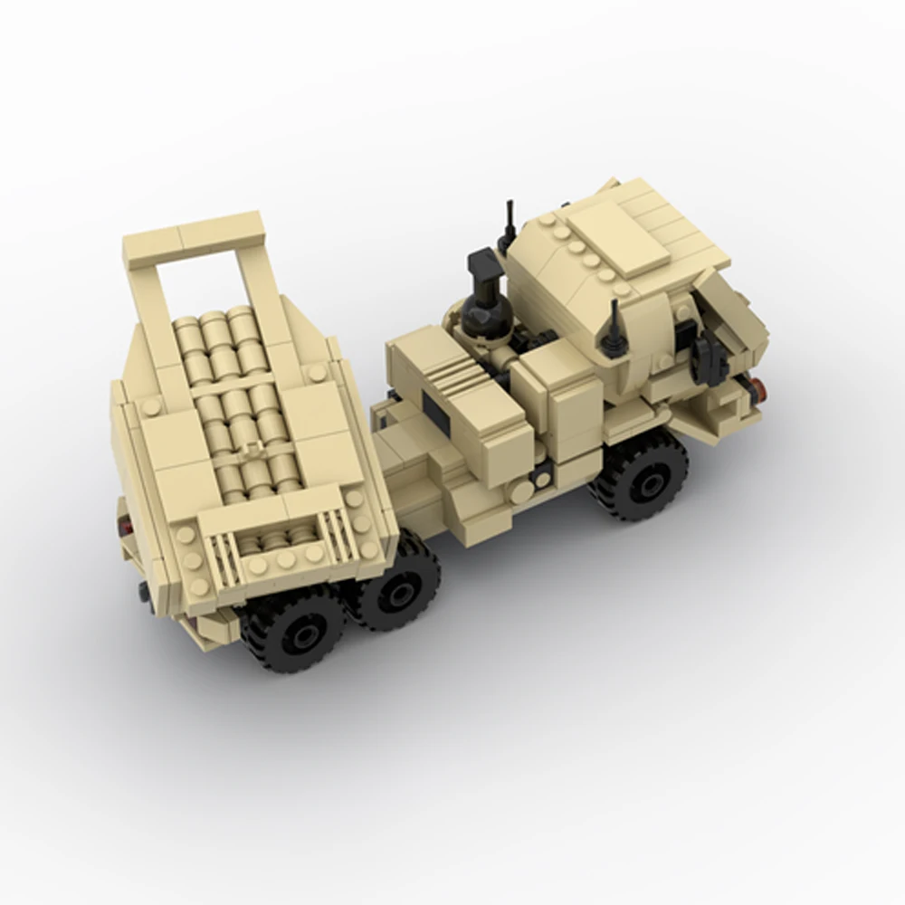 SETBRICKS MOC M142 HIMARS M1140 FMTV Lkw Bausteine Armee Sammlung Modell Sets Ziegel Kinder Geschenk Spielzeug