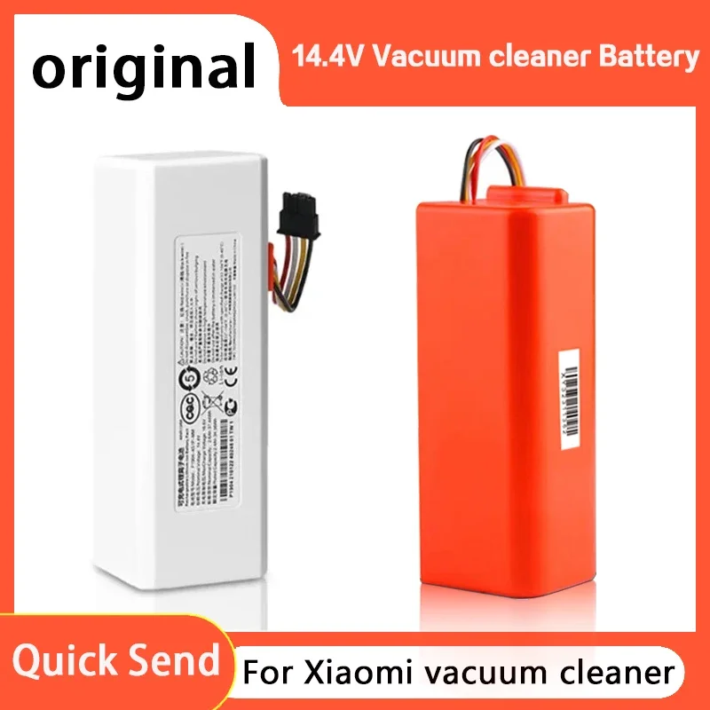 100% Original 14.4V Robotic Vacuum Cleaner Replacement Battery For Xiaomi Mijia 1C Roborock S55 S60 S65 S50 S51 S5 MAX S6