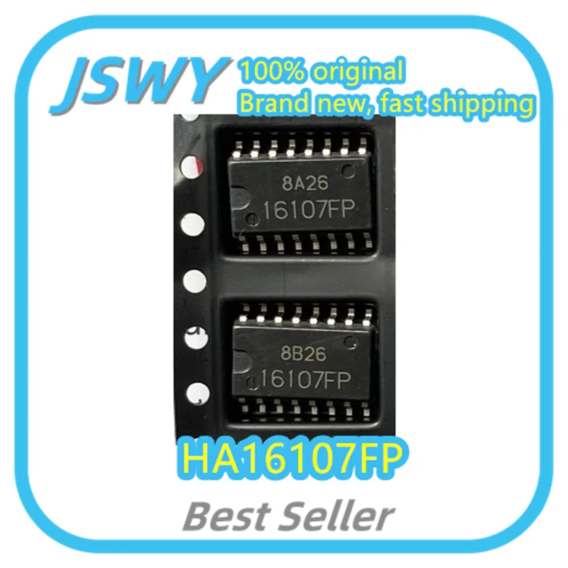 (5/50pcs) HA16107FP HA16107FP Silkscreen 16107FP SOP16 Inverter Power Supply Chip Brand New Original Ships Fast