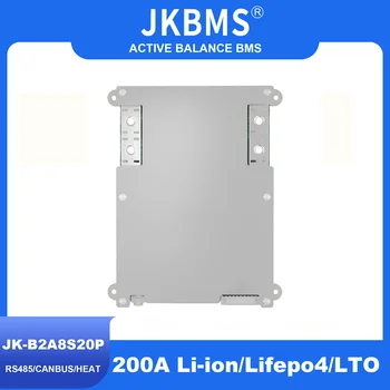 JKBMS SAMRT BMS 4S 5S 6S 7S 8S 12V 24V battery 2A BMS with active balance thermal function Lifepo4 special offer