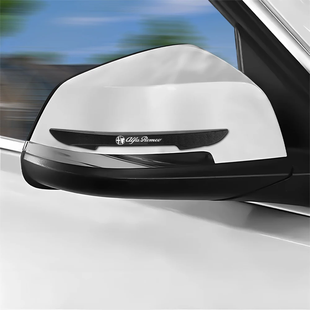 

Car Door Anti-collision Bar Silicone Stickers Side Edge Rearview Mirror Protection Strip For Alfa Romeo Giulietta Car Valve Cap