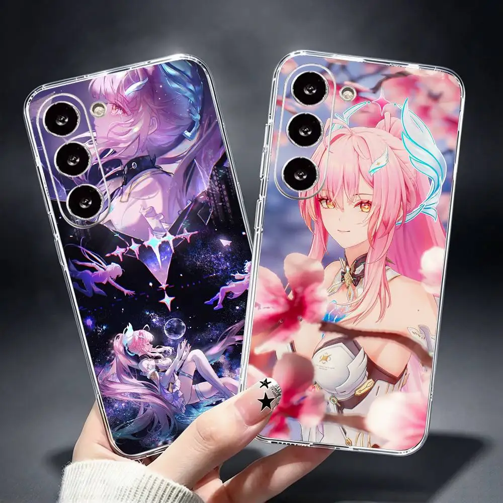 Game Wuthering Waves WuWa Aemeath Phone Case Silicone Soft for Samsung Galaxy A73,A72,A71,A70,A53,A52,A51Cover
