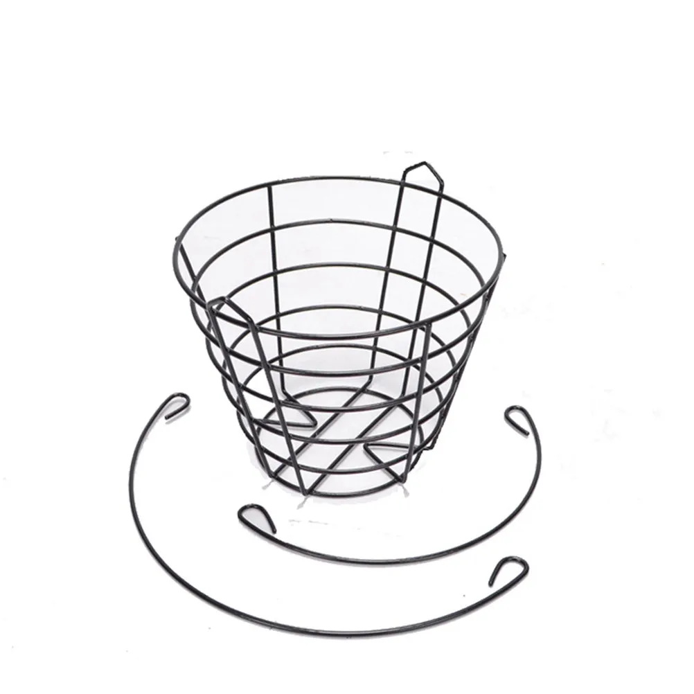 Heavy-Duty Iron Golf Ball Basket for Tennis & Table Tennis – Durable Metal Ball Carrier with Wide Opening