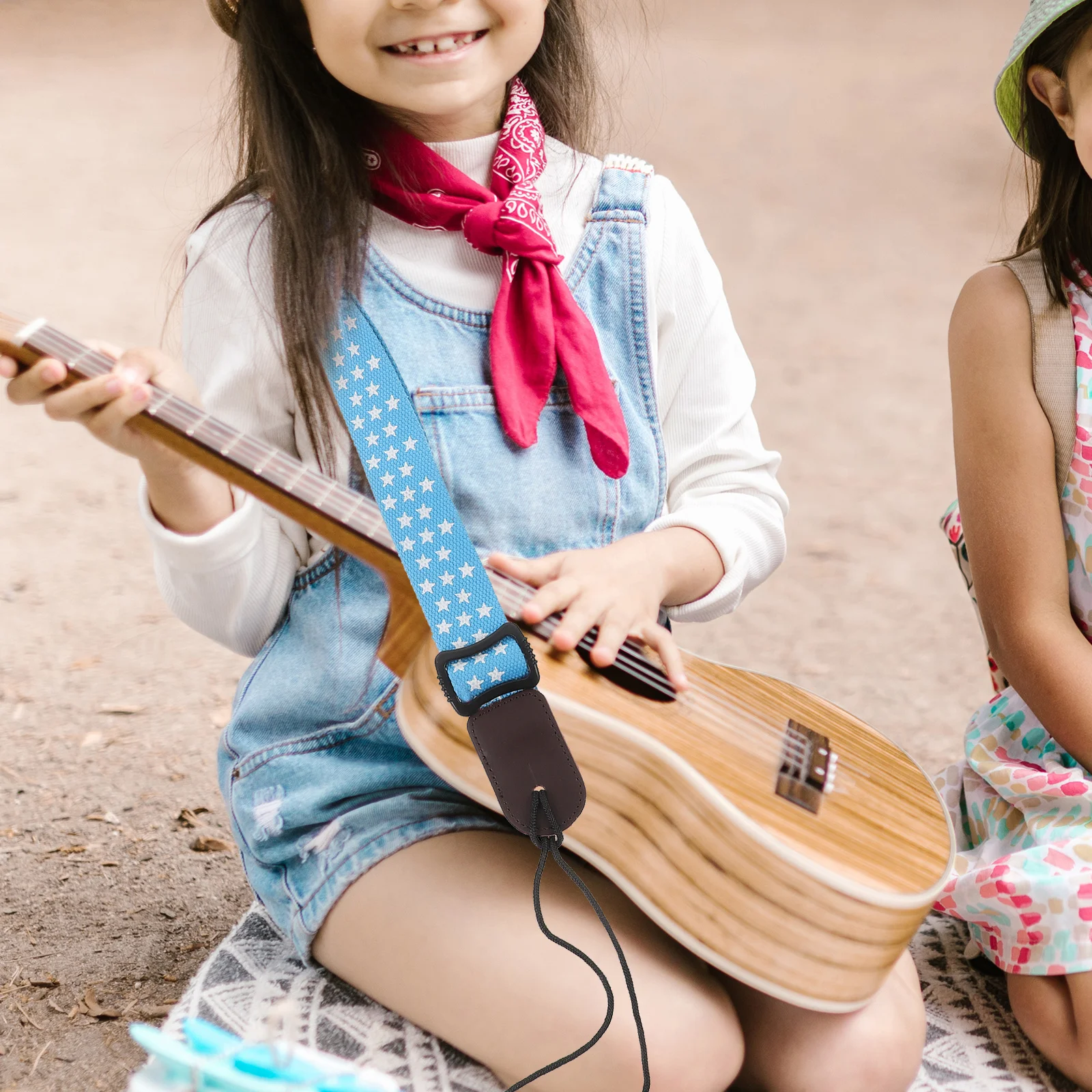 

Adjustable Pure Ukulele Strap Head Durable Practical Musical Instrument Part for Guitar Playing