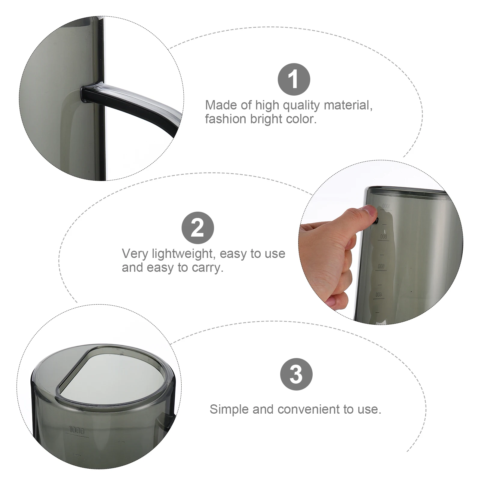 

Stainless Steel Long Mouth Watering Can Leak-Proof Lightweight Portable Garden Watering Bottle For Home Plants Kitchen Cleaning