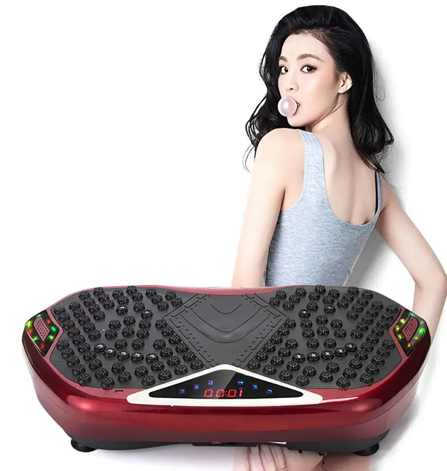 

New Trend Multi Functional Exercise Equipment Max Load 150KG Commercial Vibration Plate Crazy Shake Fit Massage Body Slimmer