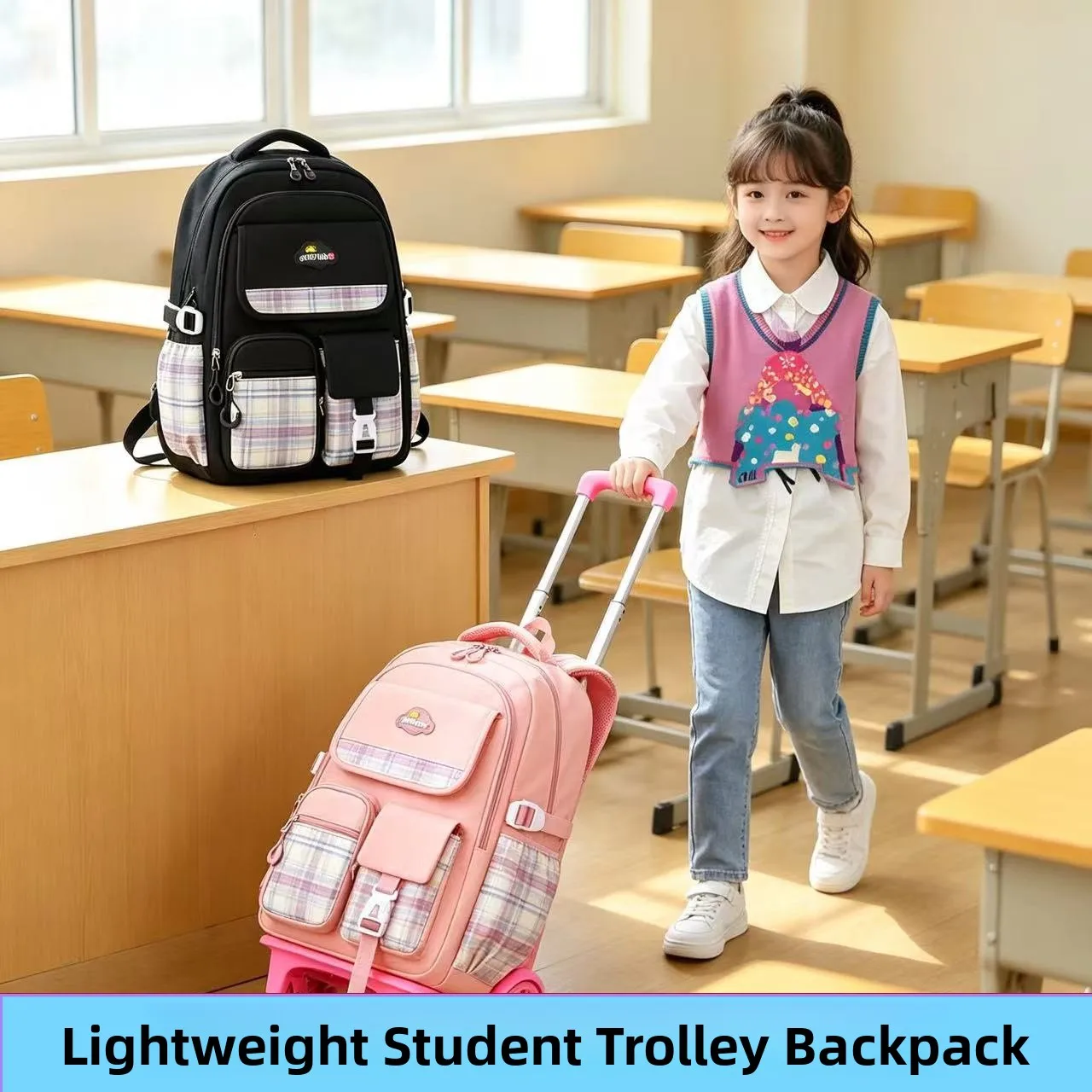 nouveau-sac-a-dos-grande-capacite-pour-Etudiant-avec-trolley-sac-a-dos-decontracte-leger-pour-femme-sac-d'Ecole-primaire-avec-trolley