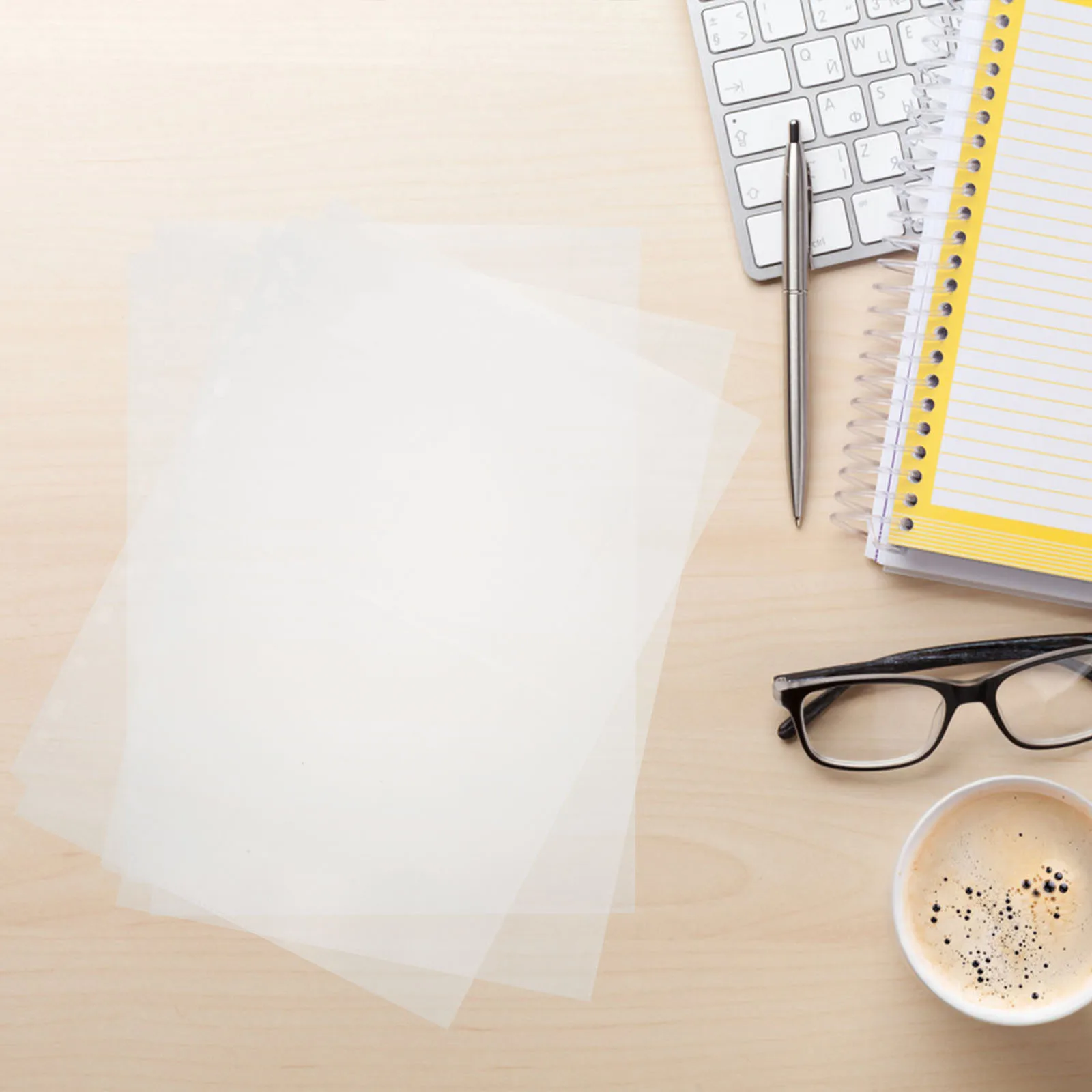 

60Pcs Double-Sided Photo Album Pages Clear A4 PVC Inserts 4-Slot Per Page for Photos and Postcards Long-Lasting Memory