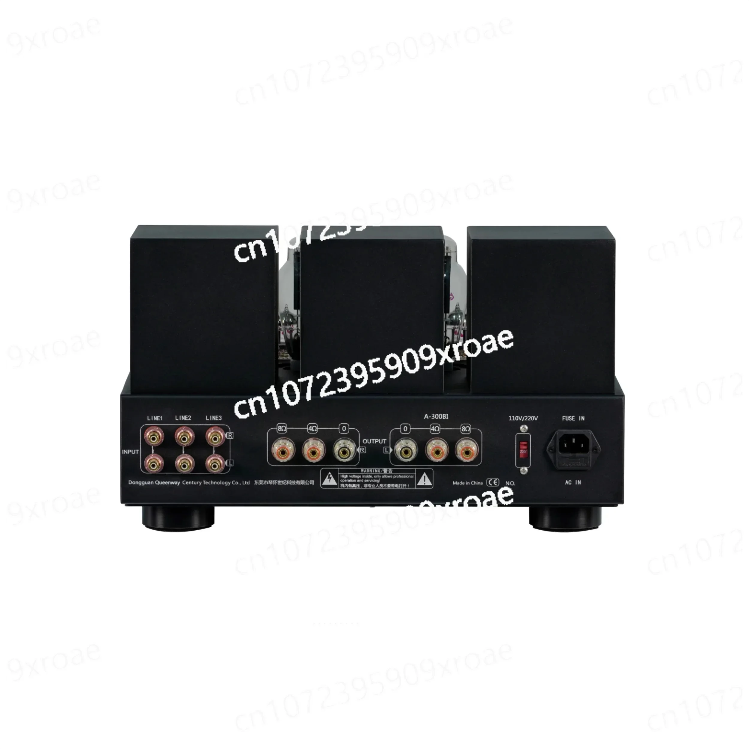 Picture 5: For 4PCS Integrated Tube Vacuum Amp Class A 18W*2 with Remote & Ca-yin Line Magnetic Tube Amplifier