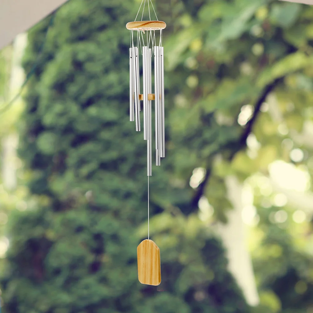 4 Sets Wind Chime Tubes Metal Pipe Craft Supplies Aluminum Finely Processed Decorative Patio Garden Yard Small