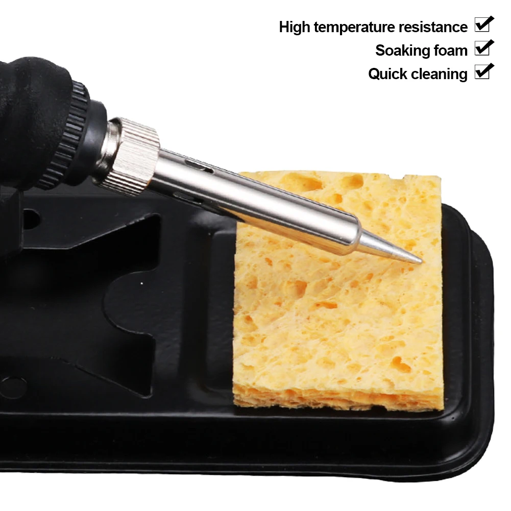 10X Heatstable Thick Soldering Iron Cleaning Replacement High Temperature Resistant Sponges Welding Accessories Cleaning cotton