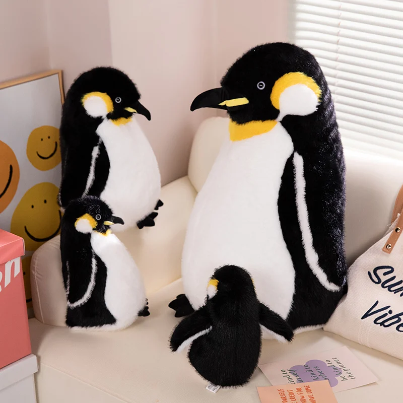 Kawaii huggable pinguim gordo pelúcia macio brinquedos bonitos, brinquedos de animais de pelúcia, boneca do bebê, brinquedo das crianças, presente de aniversário para crianças, meninas
