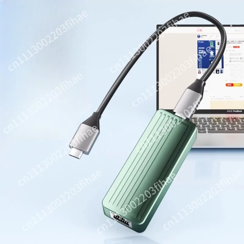 10G network interface card USB3.2 network cable to interface 10000Mbps high-speed typec  RJ45 wired converter RTL8159 chip