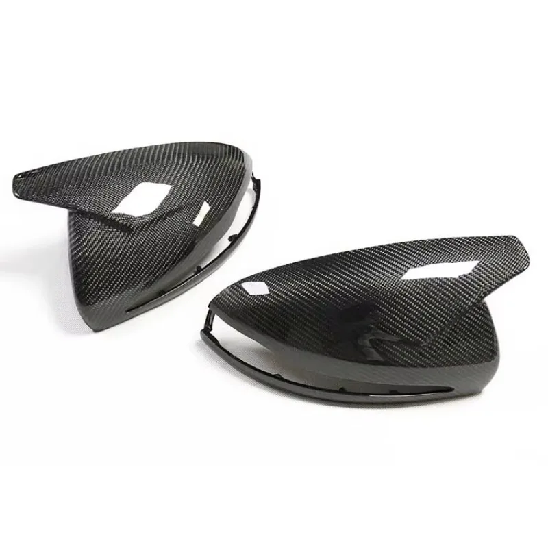 

STLFW205 W213 W222 C63S C45 C200 E300 Dry Carbon Fiber Rearview Mirror Cover for Mercedes