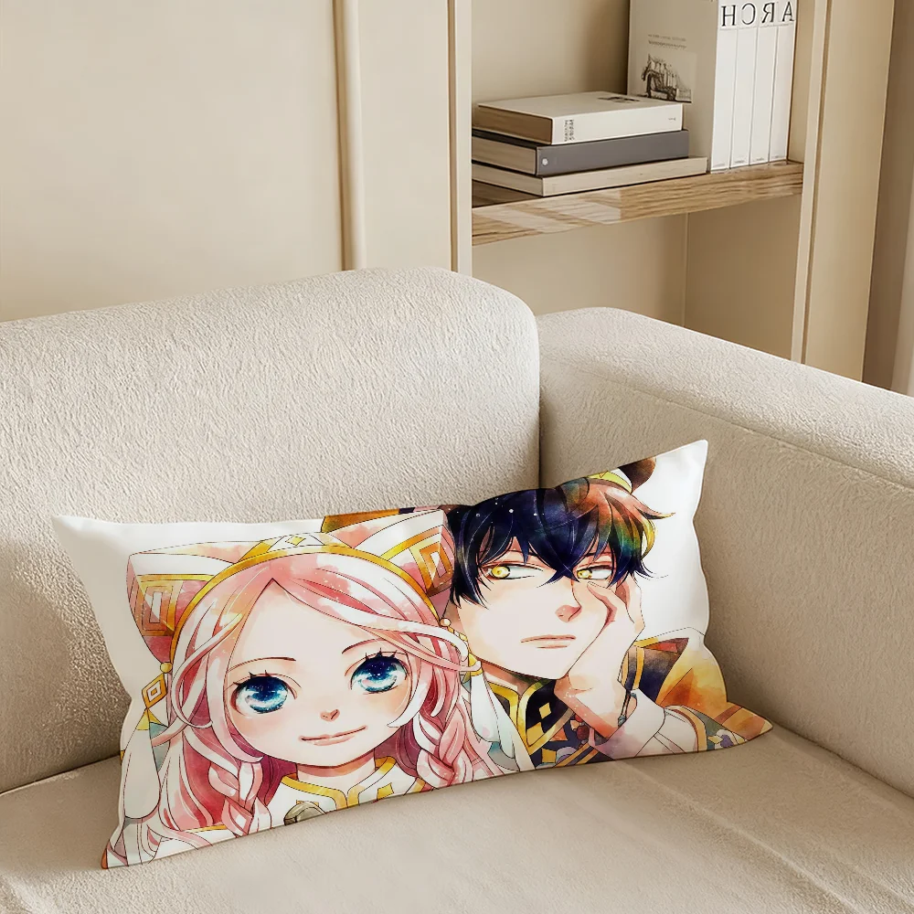 أنيمي N-Nina S-Starry B-Bride كيس وسادة مناسبة لمكتب غرفة نوم أريكة ديكور المنزل وسائد مستطيلة #6