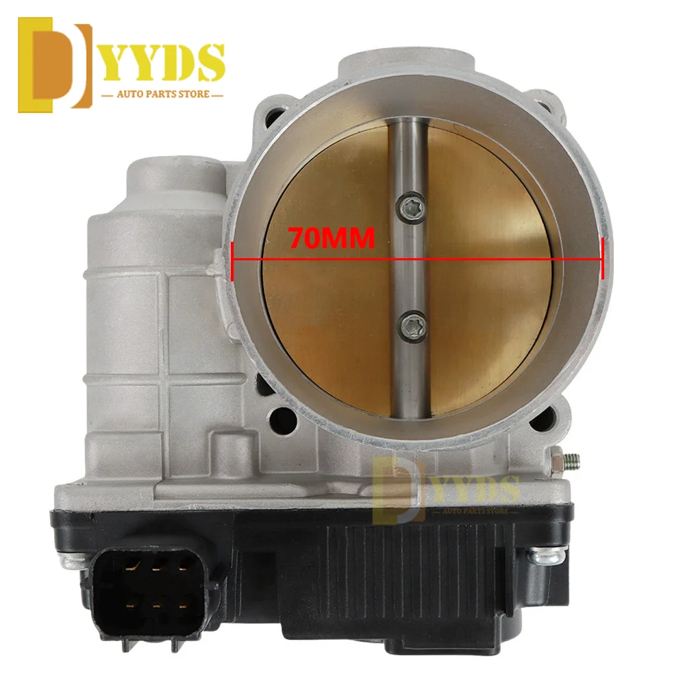 70mm Throttle Body For 2002-2006 Nissan Maxima Quest Murano 350Z Altima 3.5L Infiniti FX35 M35 G35 I35 3.5L 161198J103 161198J10