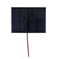 1/2Pcs Mini Solar Panel 3/2/1/0.4W 12/6/3/1.5V Small Cell Module Charger DIY Solar Panel Outdoor Charging Accessories 115x85mm
