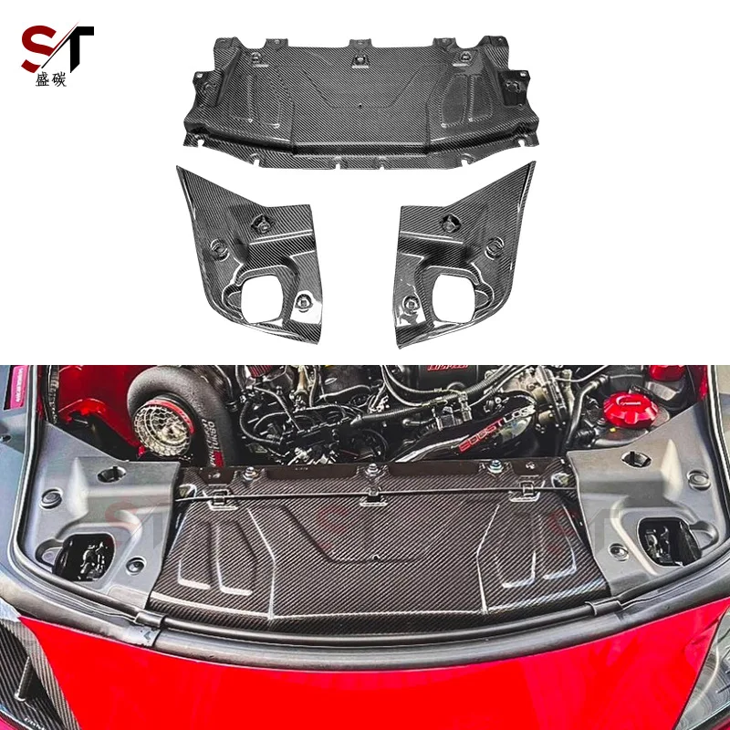 

Suitable for Toyota Bull Demon King SUPRA A90 A91 Carbon Fiber Nacelle Cover Dry Carbon Engine Cover Interior