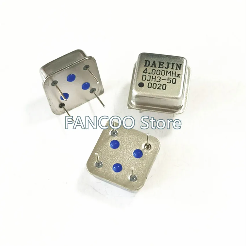 5PCS 4M 1M 2M 3M 4MHZ 4.000M 4.000MHZ Half size 3.3v 5v CRYSTAL CLOCK OSCILLATOR OSC DIP-4 3.579MHZ 3.6864MHZ 4.096MHZ 4.1943M